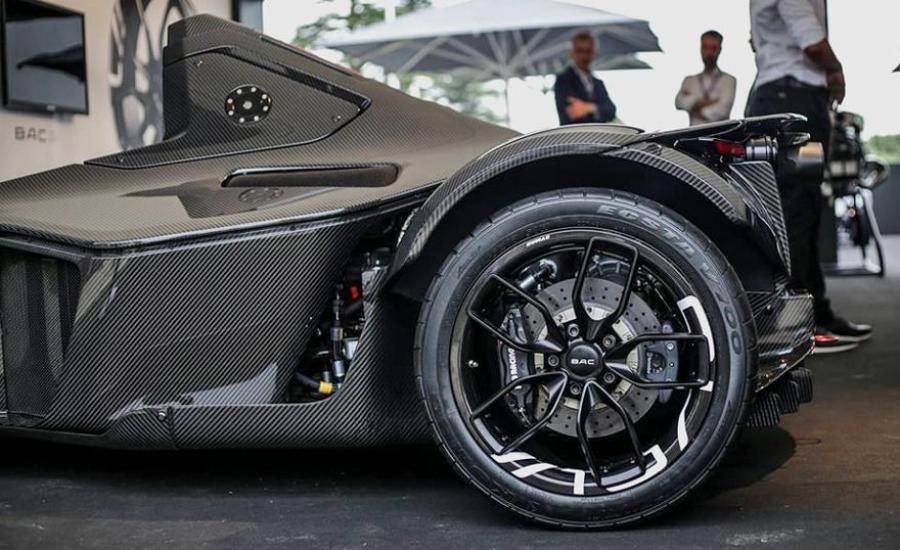 Детали экстерьера BAC Mono with Graphene Wheels 2016 года  (фото 3 из 3)